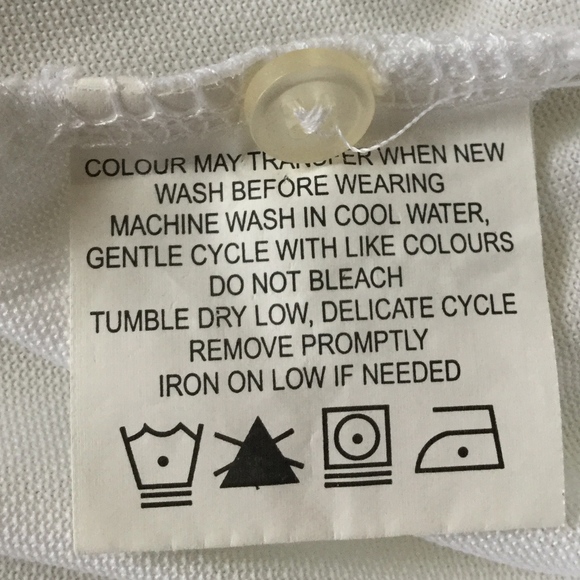 Woman White Polo shirt . - Picture 3 of 4